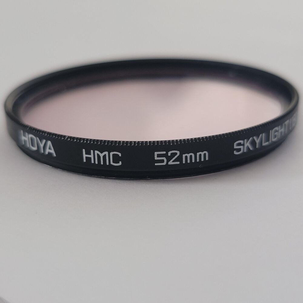 Hoya HMC Skylight 52mm Lens Filter Black Multi Coated Camera Optical Photo